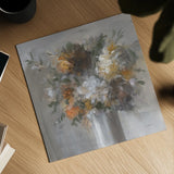 Weekend Bouquet with Green by Danhui Nai. Shown as a detailed flat fine art print, highlighting archival giclee quality. Available as an archival giclee rolled canvas, fine art paper, or poster print. SKU 68331a.