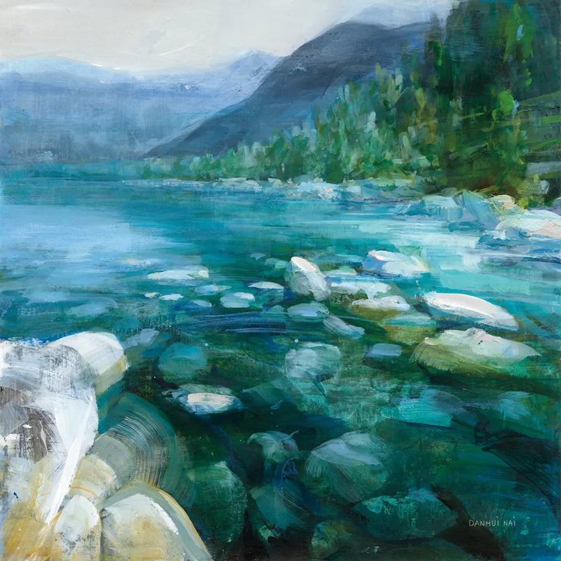 Western Lake II by Danhui Nai. SKU 81369a. Archival Giclee Fine art print for wall decor.