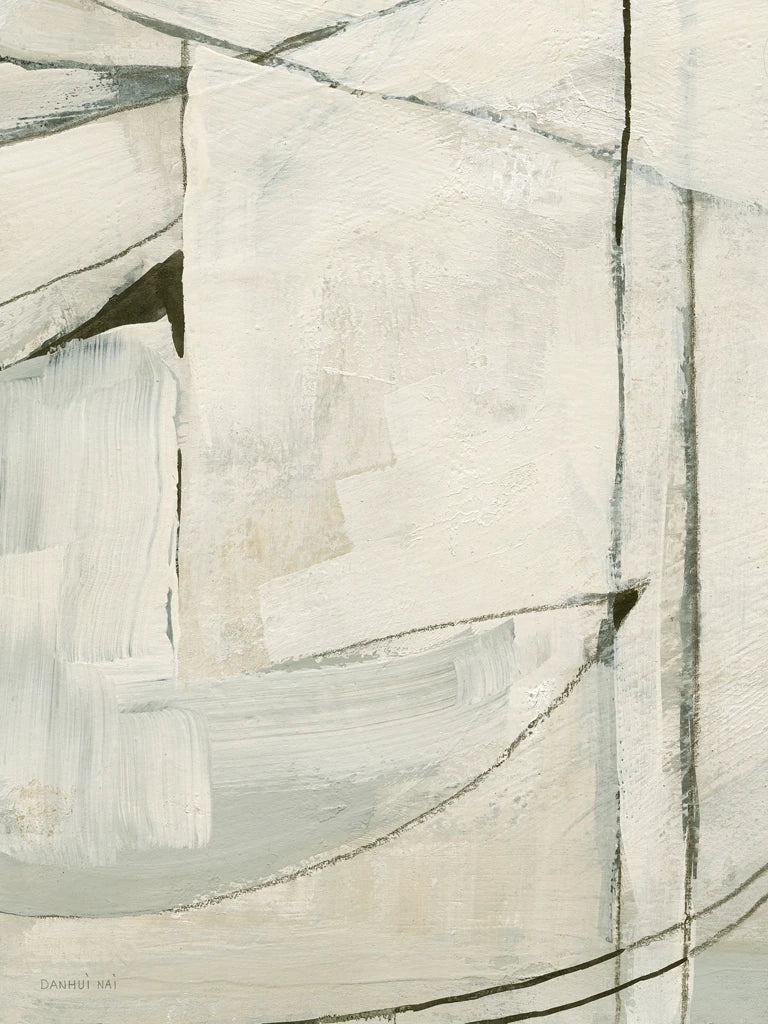 Whisper Abstract Cream Crop by Danhui Nai