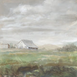 White Barn Fields by Danhui Nai. SKU 83135a. Archival Giclee Fine art print for wall decor.