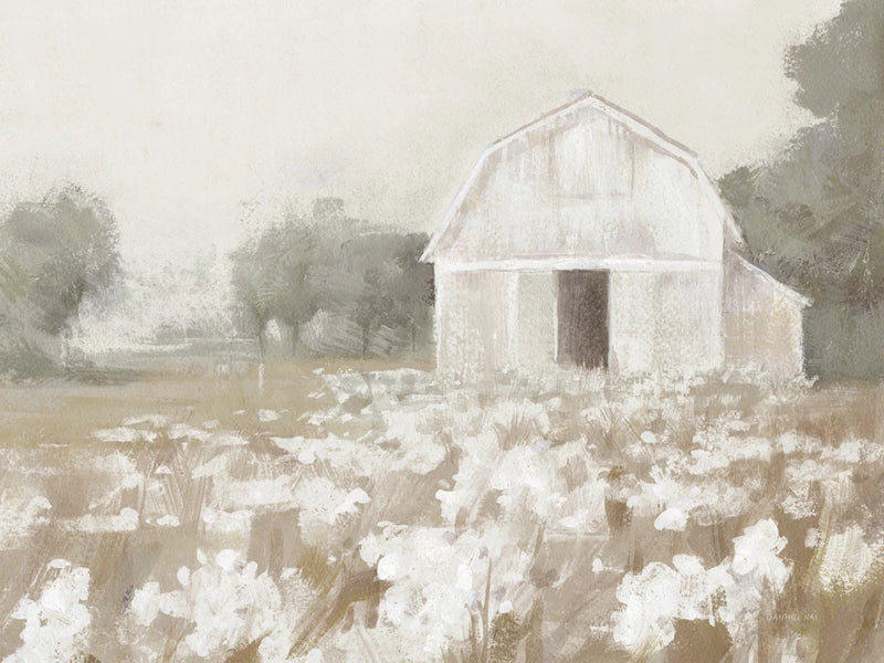 White Barn Meadow Neutral by Danhui Nai