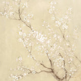 White Cherry Blossoms II Linen Crop by Danhui Nai. SKU 64343a. Archival Giclee Fine art print for wall decor.