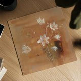 White Magnolia by Danhui Nai. Shown as a detailed flat fine art print, highlighting archival giclee quality. Available as an archival giclee rolled canvas, fine art paper, or poster print. SKU 5428a.