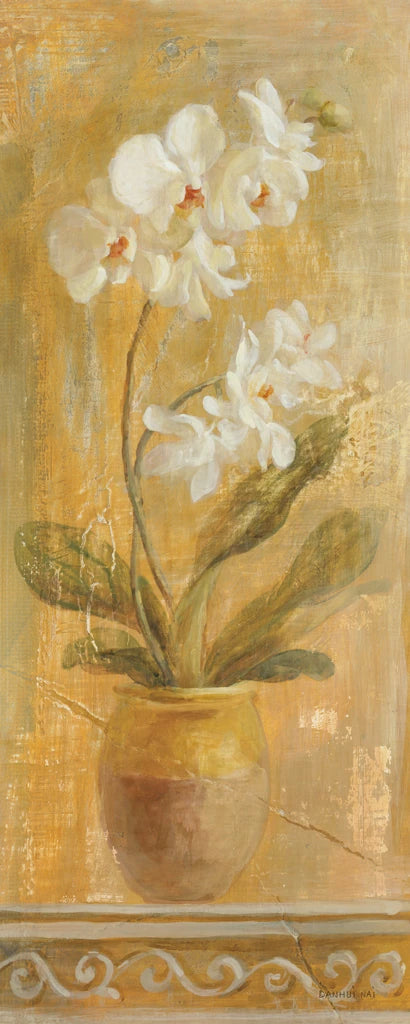 White Orchid Panel by Danhui Nai