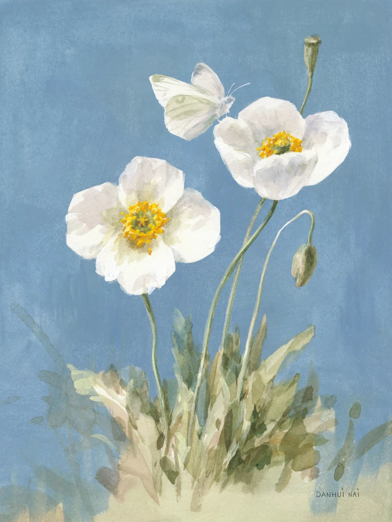 White Poppies I by Danhui Nai