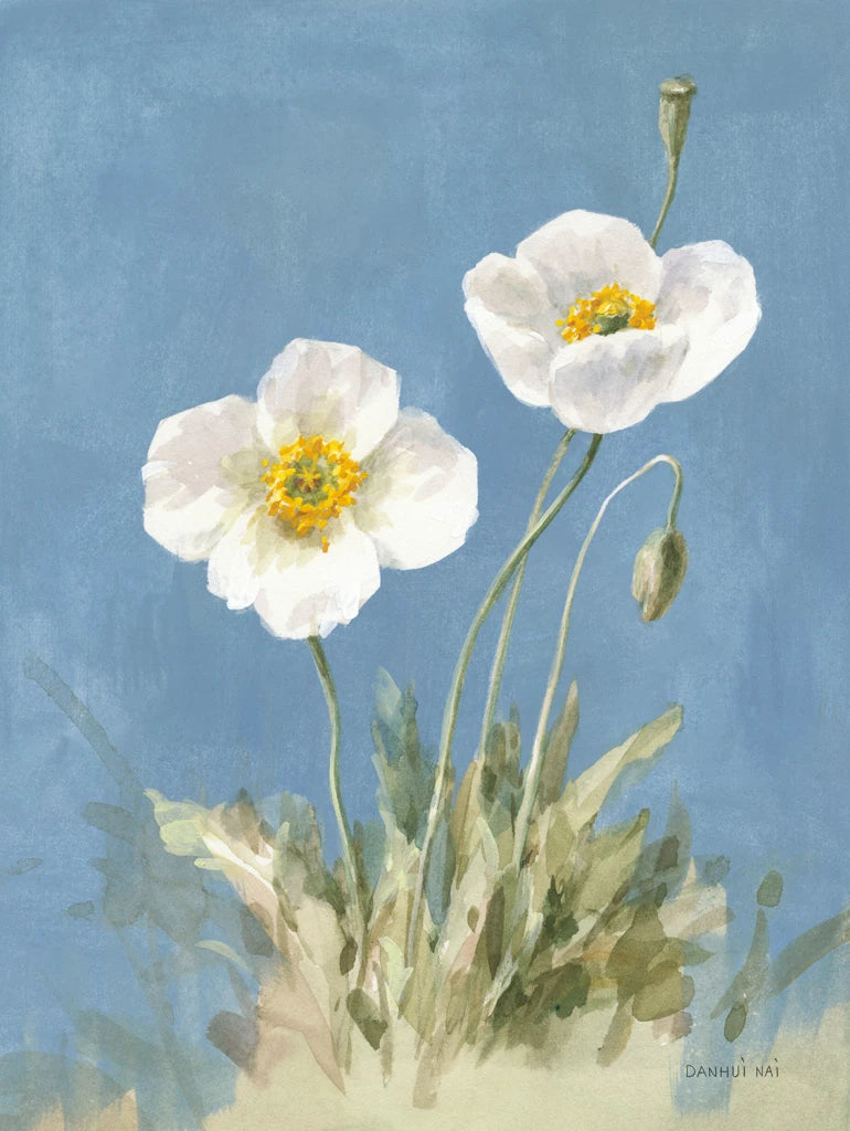 White Poppies I No Butterfly by Danhui Nai