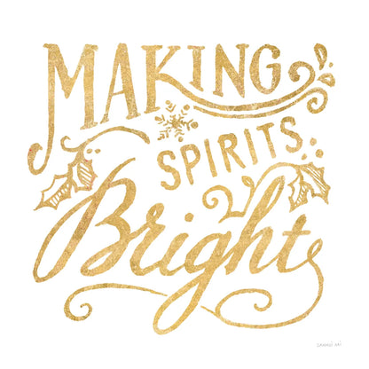 White and Bright Christmas I by Danhui Nai. SKU 64911a. Archival Giclee Fine art print for wall decor.