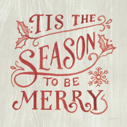 White and Bright Christmas II on Wood by Danhui Nai. SKU 65627a. Archival Giclee Fine art print for wall decor.