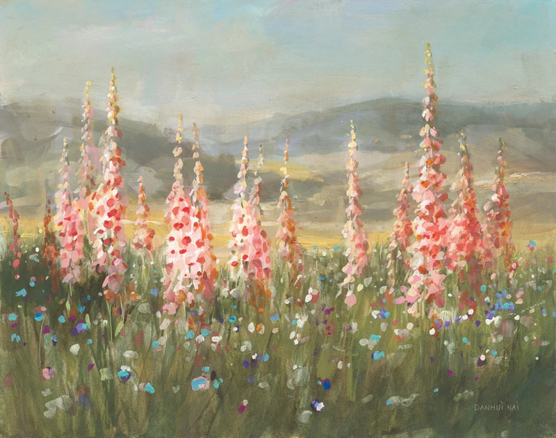Wild Foxglove Meadow by Danhui Nai