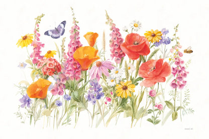 Wildflowers in Bloom I by Danhui Nai. SKU 72790i. Archival Giclee Fine art print for wall decor.