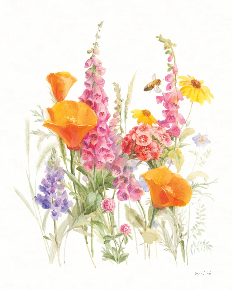 Wildflowers in Bloom II by Danhui Nai