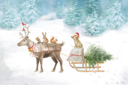 Woodland Celebration I by Danhui Nai. SKU 54903i. Archival Giclee Fine art print for wall decor.