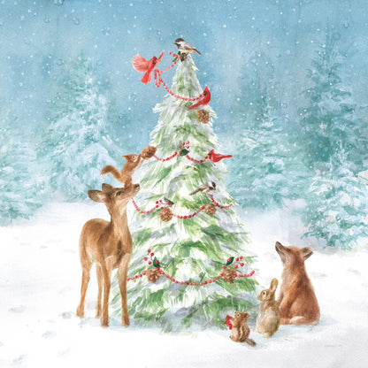 Woodland Celebration II by Danhui Nai. SKU 54904a. Archival Giclee Fine art print for wall decor.