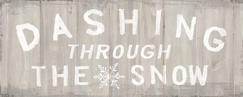 Woodland Holidays Sign I Warm Gray by Danhui Nai