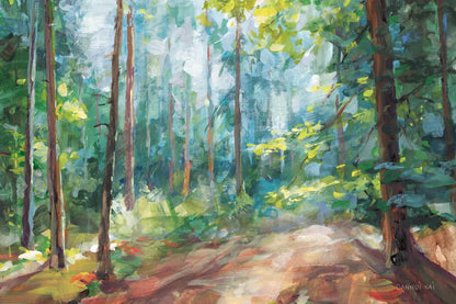 Woodland Reverie Crop by Danhui Nai. SKU 77487i. Archival Giclee Fine art print for wall decor.