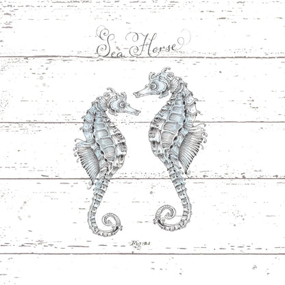 Aqua Underwater Life V Shiplap by Daphne Brissonnet. SKU 38488a. Archival Giclee Fine art print for wall decor.