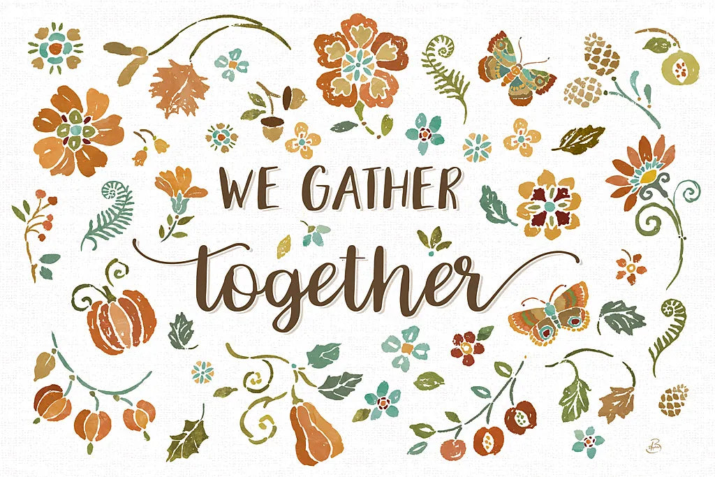 Autumn Impressions I by Daphne Brissonnet. SKU 35044i. Archival Giclee Fine art print for wall decor.