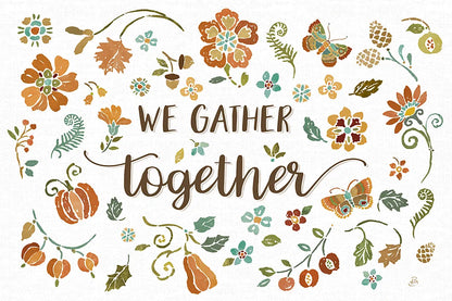 Autumn Impressions I by Daphne Brissonnet. SKU 35044i. Archival Giclee Fine art print for wall decor.