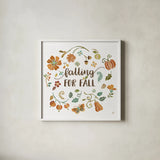 Autumn Impressions III by Daphne Brissonnet. Shown in a crisp white glass frame for a clean and minimalist style. Available as an archival giclee rolled canvas, fine art paper, or poster print. SKU 35046a.