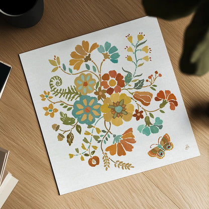 Autumn Impressions V by Daphne Brissonnet. Shown as a detailed flat fine art print, highlighting archival giclee quality. Available as an archival giclee rolled canvas, fine art paper, or poster print. SKU 35048a.