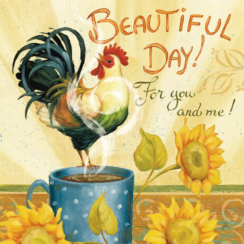 Beautiful Day I by Daphne Brissonnet. SKU 29500a. Archival Giclee Fine art print for wall decor.