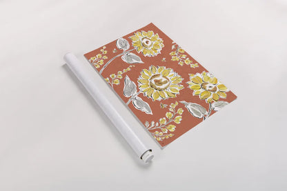 Bee Happy I Spice by Daphne Brissonnet. shown as a rolled paper print. Available as archival giclee rolled canvas, fine art paper, or poster print. SKU 36778i.