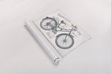 Bicycles I by Daphne Brissonnet. shown as a rolled paper print. Available as archival giclee rolled canvas, fine art paper, or poster print. SKU 28773i.