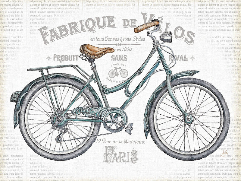 Bicycles I v2 by Daphne Brissonnet