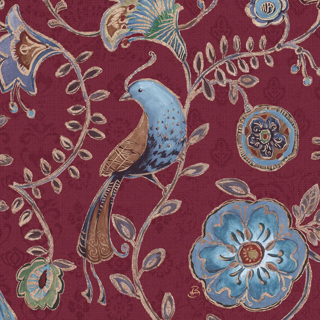 Bohemian Wings VIII Providence by Daphne Brissonnet. SKU 84332a. Archival Giclee Fine art print for wall decor.