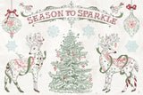 Christmas Season I by Daphne Brissonnet. SKU 81011i. Archival Giclee Fine art print for wall decor.
