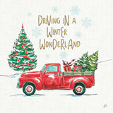 Christmas in the Country IV by Daphne Brissonnet. SKU 35812a. Archival Giclee Fine art print for wall decor.