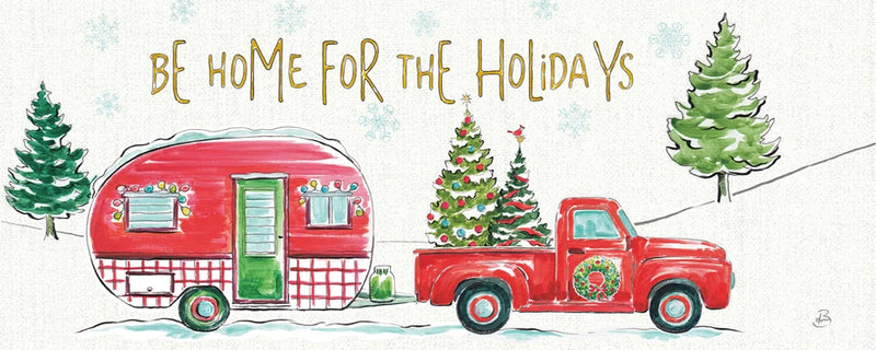 Christmas in the Country VII Crop by Daphne Brissonnet