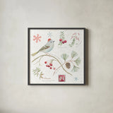 Classic Season II by Daphne Brissonnet. Shown in a sleek black glass frame for a contemporary gallery look. Available as an archival giclee rolled canvas, fine art paper, or poster print. SKU 76770a.