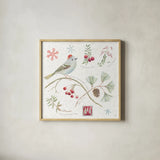 Classic Season II by Daphne Brissonnet. Shown in a natural wood glass frame for a timeless modern aesthetic. Available as an archival giclee rolled canvas, fine art paper, or poster print. SKU 76770a.