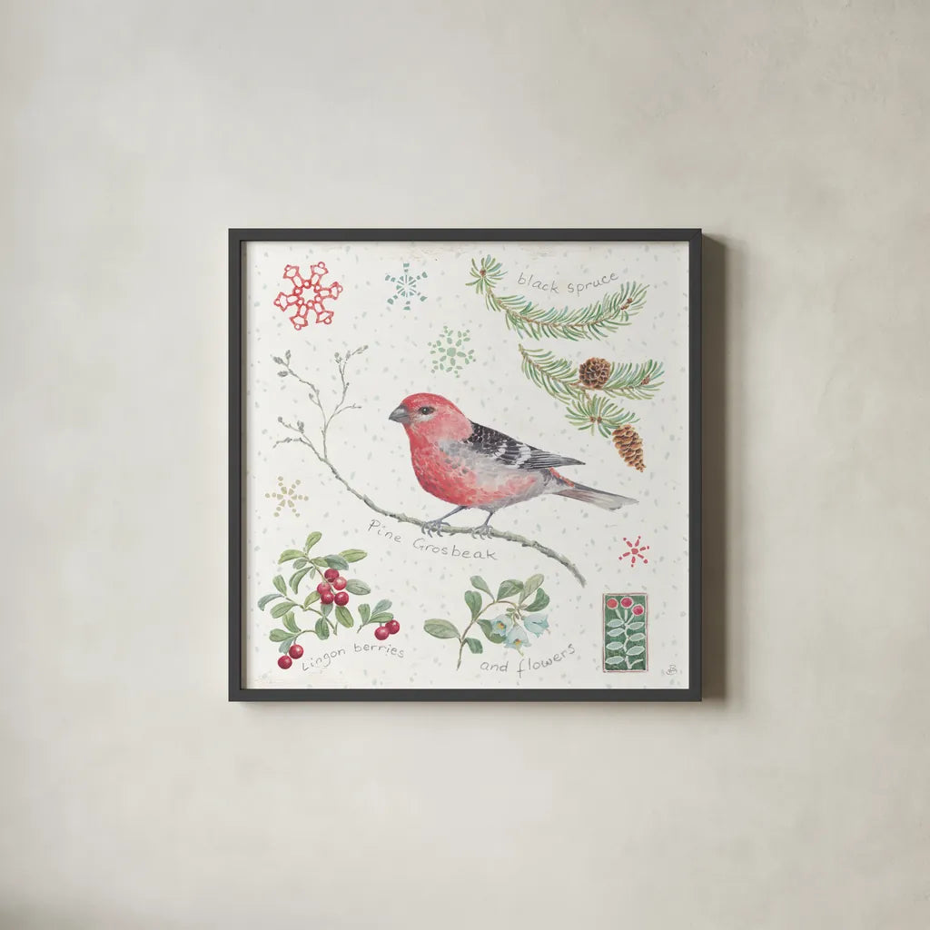 Classic Season III by Daphne Brissonnet. Shown in a sleek black glass frame for a contemporary gallery look. Available as an archival giclee rolled canvas, fine art paper, or poster print. SKU 76771a.
