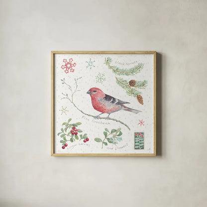 Classic Season III by Daphne Brissonnet. Shown in a natural wood glass frame for a timeless modern aesthetic. Available as an archival giclee rolled canvas, fine art paper, or poster print. SKU 76771a.