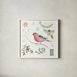 Classic Season III by Daphne Brissonnet. Shown in a crisp white glass frame for a clean and minimalist style. Available as an archival giclee rolled canvas, fine art paper, or poster print. SKU 76771a.