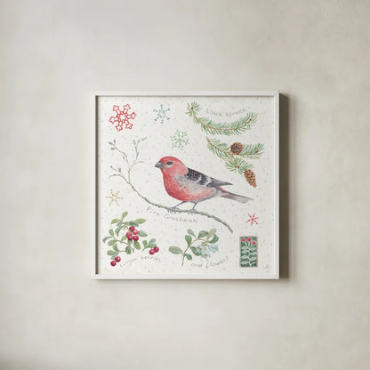 Classic Season III by Daphne Brissonnet. Shown in a crisp white glass frame for a clean and minimalist style. Available as an archival giclee rolled canvas, fine art paper, or poster print. SKU 76771a.
