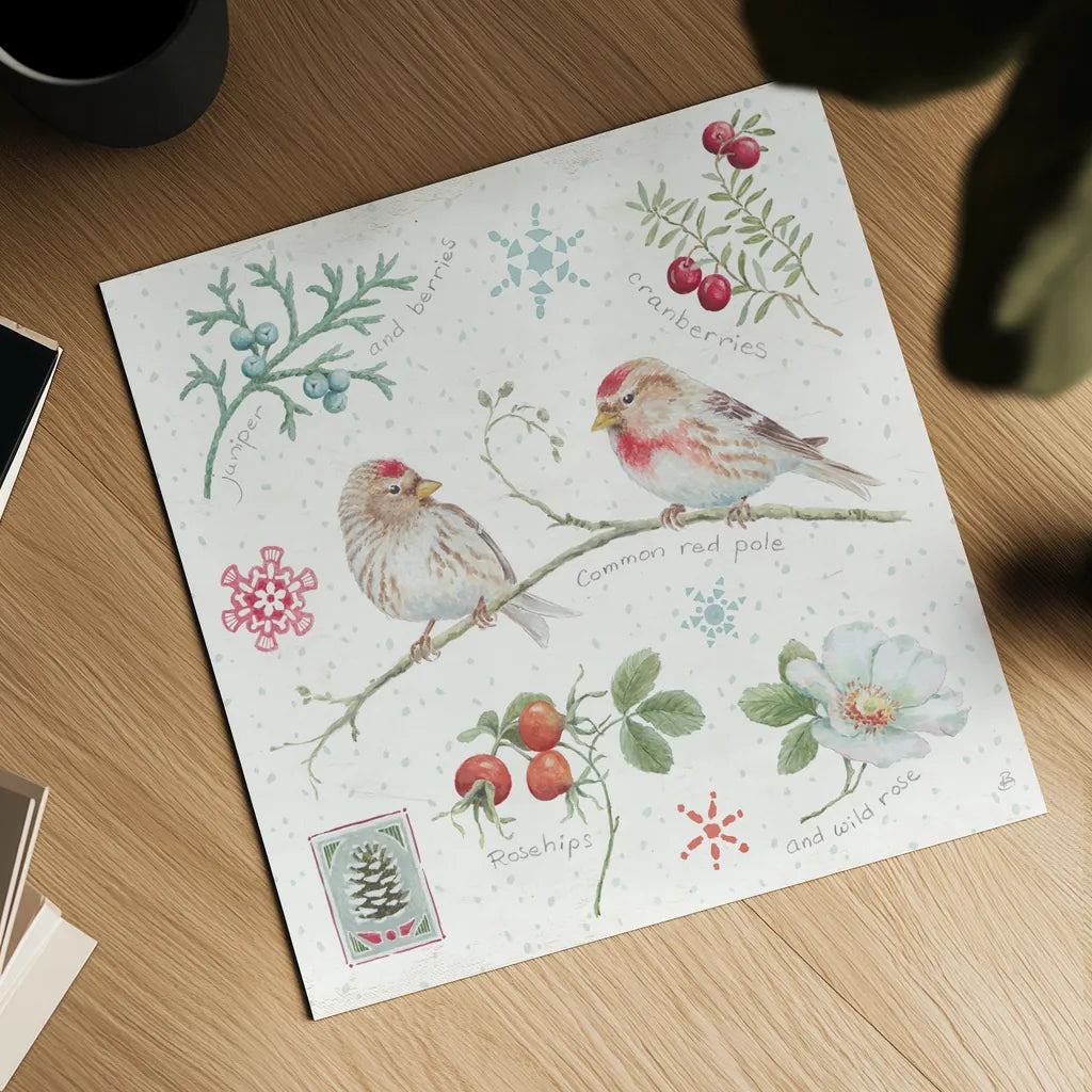 Classic Season V by Daphne Brissonnet. Shown as a detailed flat fine art print, highlighting archival giclee quality. Available as an archival giclee rolled canvas, fine art paper, or poster print. SKU 76773a.