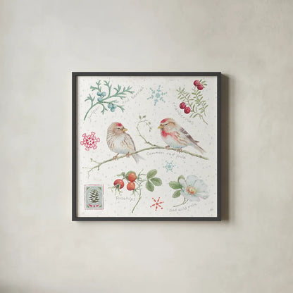 Classic Season V by Daphne Brissonnet. Shown in a sleek black glass frame for a contemporary gallery look. Available as an archival giclee rolled canvas, fine art paper, or poster print. SKU 76773a.