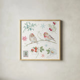 Classic Season V by Daphne Brissonnet. Shown in a natural wood glass frame for a timeless modern aesthetic. Available as an archival giclee rolled canvas, fine art paper, or poster print. SKU 76773a.