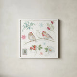 Classic Season V by Daphne Brissonnet. Shown in a crisp white glass frame for a clean and minimalist style. Available as an archival giclee rolled canvas, fine art paper, or poster print. SKU 76773a.