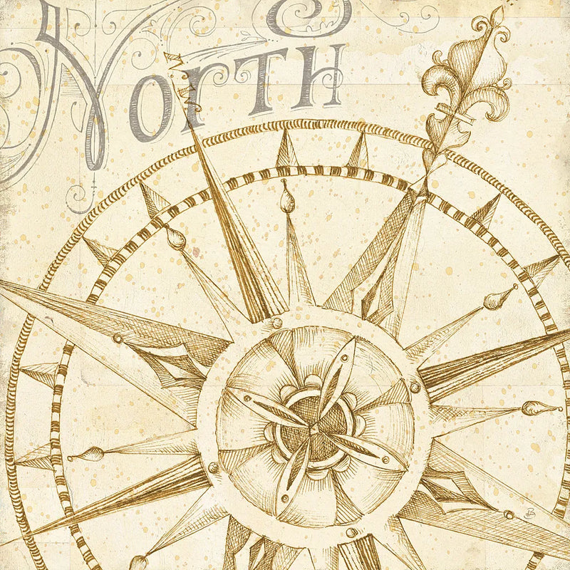 Coast to Coast Sepia I by Daphne Brissonnet. SKU 14057a. Archival Giclee Fine art print for wall decor.