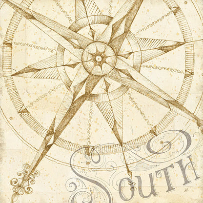 Coast to Coast Sepia II by Daphne Brissonnet. SKU 14058a. Archival Giclee Fine art print for wall decor.