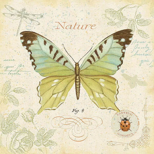 Cote Jardin III by Daphne Brissonnet. SKU 5097a. Archival Giclee Fine art print for wall decor.