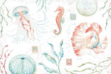 Delicate Sea I by Daphne Brissonnet. SKU 74691i. Archival Giclee Fine art print for wall decor.