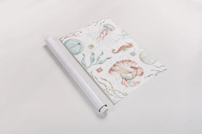 Delicate Sea I by Daphne Brissonnet. shown as a rolled paper print. Available as archival giclee rolled canvas, fine art paper, or poster print. SKU 74691i.