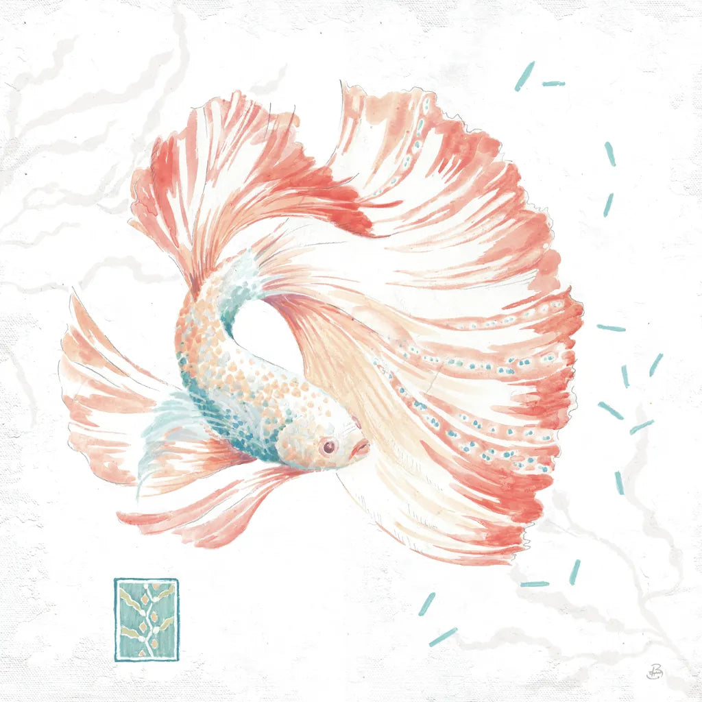 Delicate Sea II by Daphne Brissonnet. SKU 74692a. Archival Giclee Fine art print for wall decor.