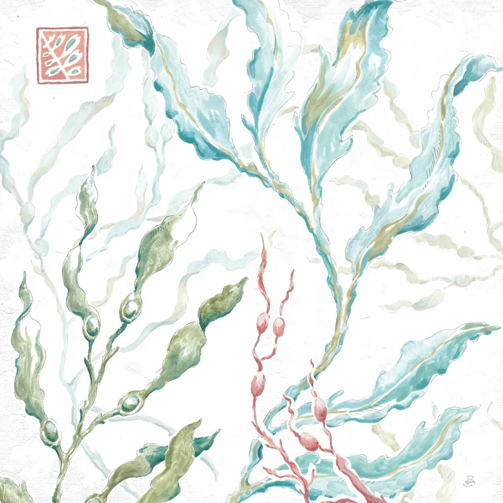 Delicate Sea X by Daphne Brissonnet. SKU 74700a. Archival Giclee Fine art print for wall decor.
