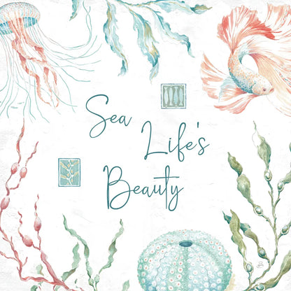 Delicate Sea XII by Daphne Brissonnet. SKU 74702a. Archival Giclee Fine art print for wall decor.